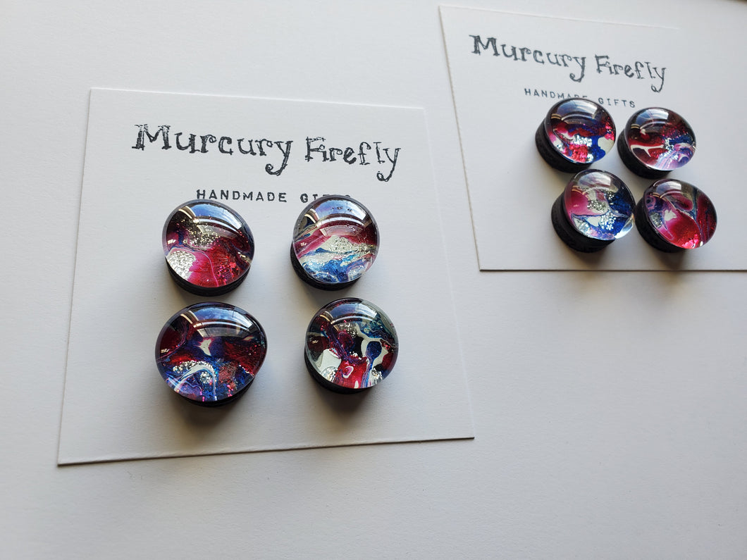 Freedom - Glass Pebble Magnets