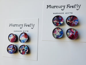 Freedom - Glass Pebble Magnets